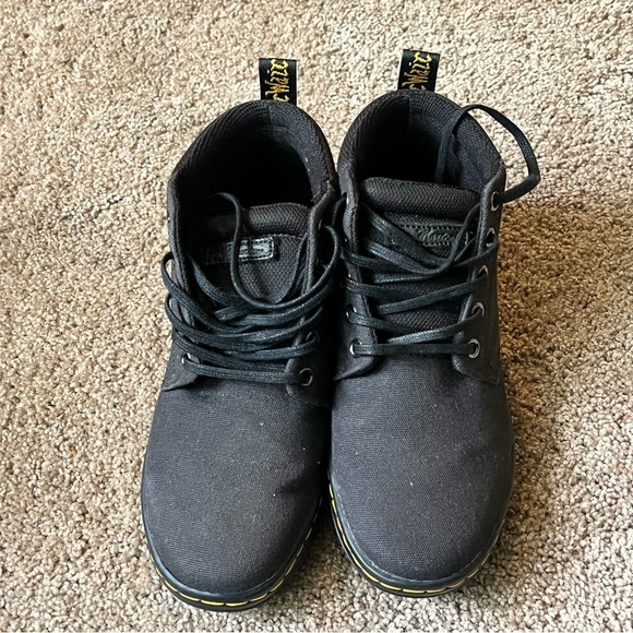 Dr. Martens - Belmont Ankle Boots in Black (canvas) - Picture 4 of 7